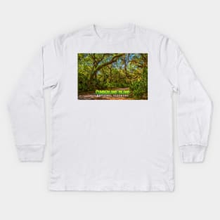 Cumberland Island National Seashore Kids Long Sleeve T-Shirt